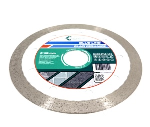 Disc DiamantatExpert pt. Ceramica, Gresie Portelanata de Duritate Medie, Placi 115x22.23 (mm) taiere uscata sau umeda, Blue Line Profesional - DXQZ.BTLE.115 - Img 2