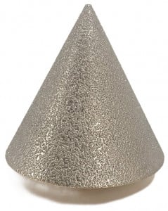 Freza diamantata conica pt. rectificari in placi ceramice, piatra 3-75mm - DXDY.FCON.3-75 - Img 4