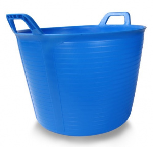 Galeata FLEXTUB din plastic albastra Nr.3 (40 L) - RUBI-88721 - Img 1