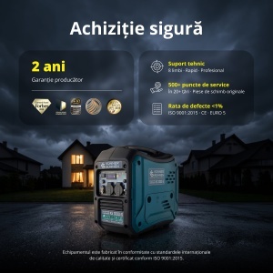 Generator de curent 3.3 kW inverter - benzina - Konner & Sohnen - KS-3000iS - Img 11