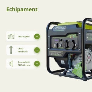 Generator de curent 3.5 kW inverter BASIC - benzina - Konner & Sohnen - KSB-35i - Img 6