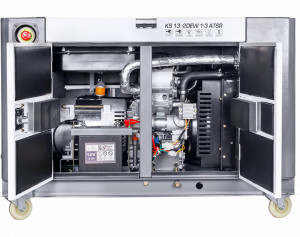 Generator de curent 9 KW diesel - Heavy Duty - insonorizat - Konner & Sohnen - KS-13-2DEW-1/3-ATSR-Silent - Img 6