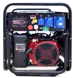 Generator de curent GENMAC CombiPro RG7300HEC-M P maxim 6,4 KW 230V motor Honda GX390 DE - Img 2