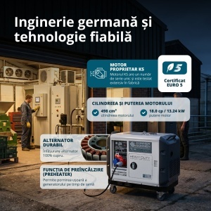 Generator mobil diesel KS 9300DE-1/3 ATSR - Img 9