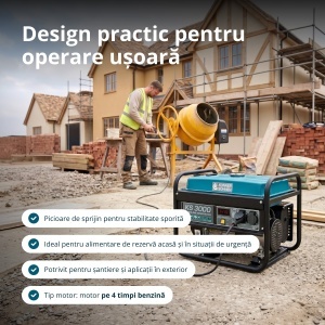 Generator pe benzina "Könner & Söhnen" KS 3000 - Img 12