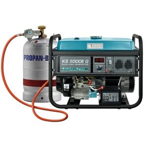 Generator pe gaz/benzina "Könner & Söhnen" KS 5000E G - Img 10