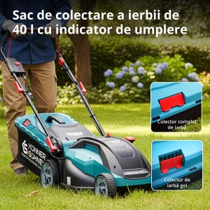 Mașină electrică de tuns gazonul KS 38LM16-BL - Img 6