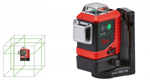 Nivela Laser Verde multilinie 360°, Lino L6G - Li-Ion - TWIST250 - UAL130 - Leica-912971 - Img 4