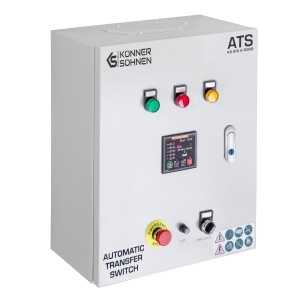 Panou de automatizare pt. Generatoarele Konner & Sohnen seria Heavy Duty 230/380V (conector 6 pini) - KS-ATS-4/63-HD - Img 2