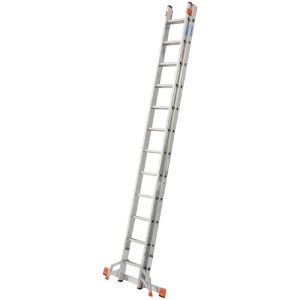 Scara culisanta din aluminiu Monto Fabilo, 2x12 trepte - Img 2