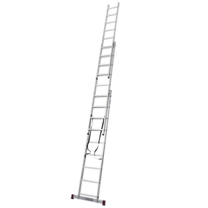 Scara multifunctionala din aluminiu Corda cu functie de egalizare, 3x8 trepte - Img 5