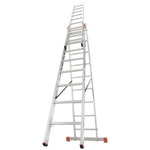 Scara multifunctionala din aluminiu Monto Tribilo, 3x12 trepte - Img 2