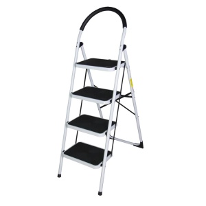 Scara otel BISONTE STR0204 4 trepte, inaltime maxima 95 cm pentru interior