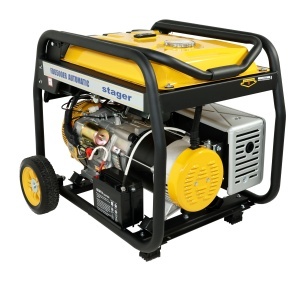 Stager FD 6500ER Automatic Generator open-frame 5.5kW, monofazat, benzina, pornire electrica, autonomie pana la 30h - Img 2
