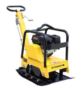 Stager PCR 160E-2 Placa compactoare reversibila 160kg, extensii, motor Loncin G200F - Img 3