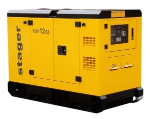 Stager YDY12S3 Generator insonorizat 12kVA, 16A, 1500rpm, trifazat, diesel - Img 2