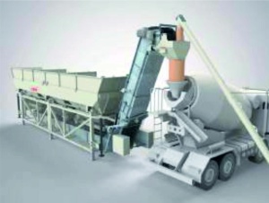 Statie mobila de beton SAMI Tecno 100LT