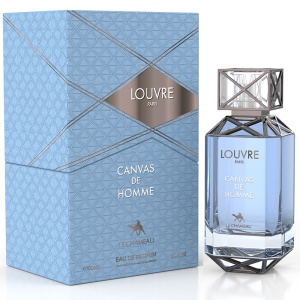 Louvre Canvas de Homme, apa de parfum, 100ml, barbatesc - Img 2