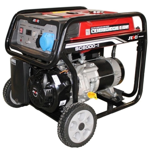 Generator de curent SENCI SC6000 TOP putere maxima 5,5 kW 230V