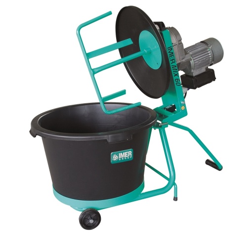Imer Malaxor planetar Mix 60 Plus, capacitate 56 l, diametru cuva 580 mm, motor 230V, 0.55 kW
