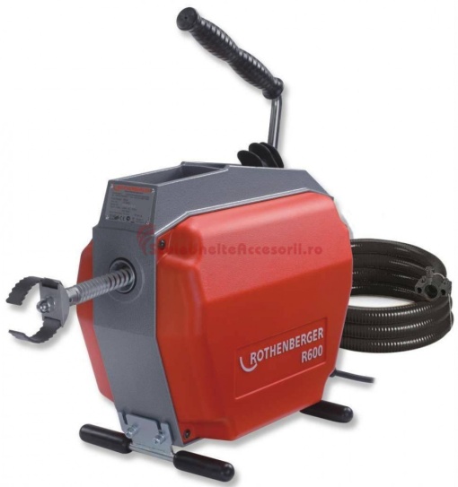 Mașină de desfundat Rothenberger R600 cu accesorii
