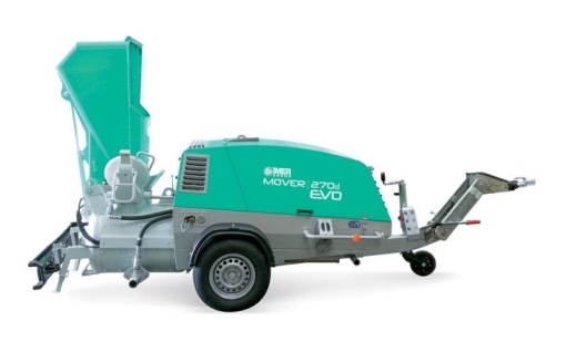 Pompa de sapa Imer MOVER 270 DBR EVO Yanmar diesel 47 cp debit 220 l/ciclu cu bena incarcare