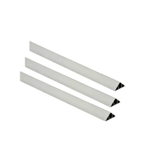 Șipca triunghiulara din plastic pentru muchi stâlpi 32 x 15