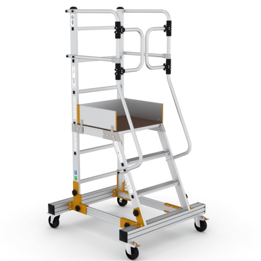 Bisonte Platforma mobila profesionala RD33 din aluminiu, H lucru 3,3m