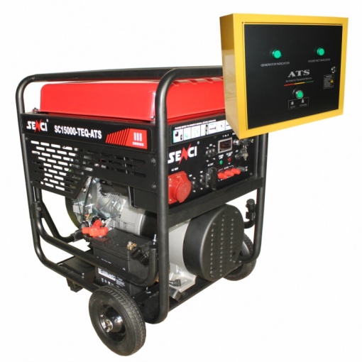 Generator de curent SENCI SC15000TE EVO-ATS putere maxima 13 kW/400V 4 KW/230V ATS inclus DE