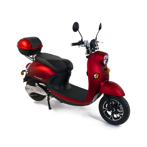 Scuter electric Rotakt Mandarin, Motor 1600W, Viteză maximă 25km/h, Autonomie 55 km, Baterie litiu-ion 60V 20Ah, 2 locuri