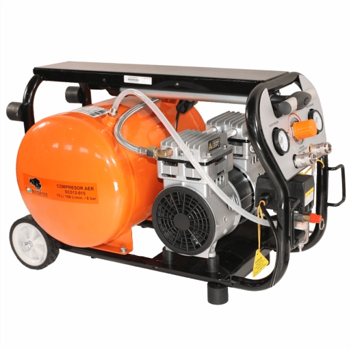 Bisonte compresor SC012-015, debit aer 168 l/min., motor 230V