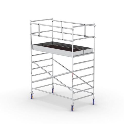 Bisonte ProTUBE L4 Schela mobila profesionala din aluminiu H lucru 4,1m