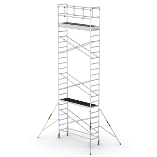 Bisonte ProTUBE S8 Schela mobila profesionala din aluminiu H lucru 8,3m