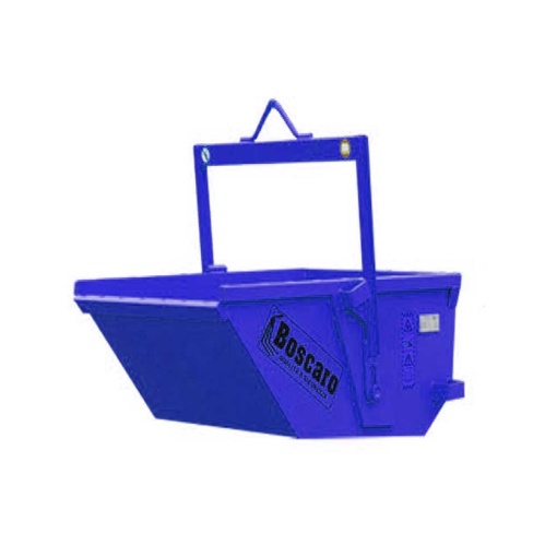 Bena - haba deșeuri moloz 1000 lt auto-descărcare