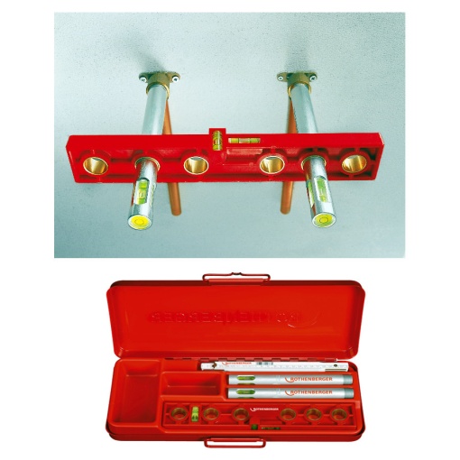 Set nivelă montare baterii ROTHENBERGER ROCHECK