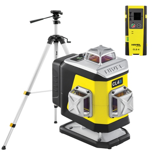 Nivela laser albastru in cruce Nivel System CL4B cu trepied SJJM1EX receptor CLS4
