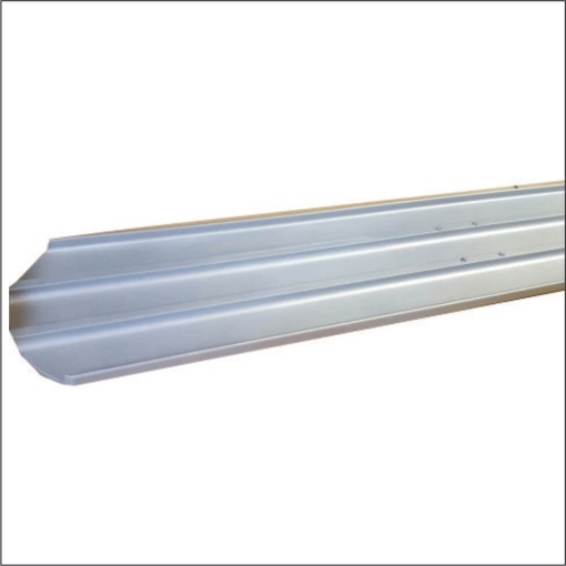 Bisonte Lipa manuala pentru finisat beton 1.83 m, profil aluminiu extrudat capete rotunjite