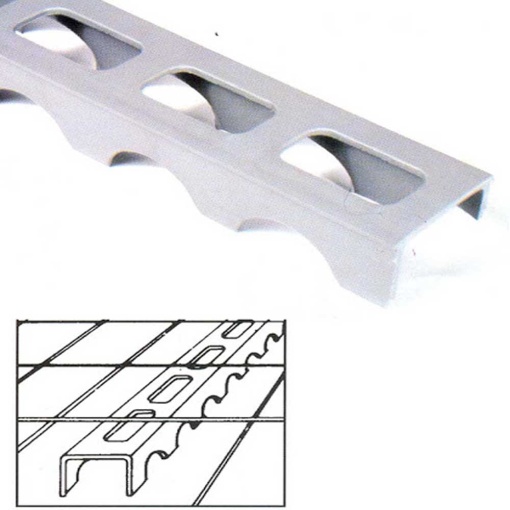 Distanțier linear înălțător pentru armaturi orizontale și verticale H30 1 ml