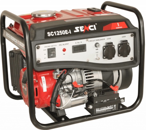 Generator de curent SENCI SC1250 LITE putere maxima 1,0 kW 230V