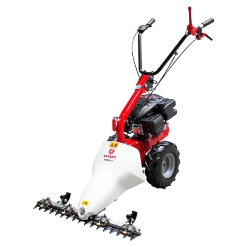 Motocoasă cu lamă Rotakt ROMTC87, Motor Briggs&amp;Stratton, 3.5 CP, 125 CC, 4 timpi, Lățime tăiere 87 cm, Roți cauciuc pline 13x5.00-6