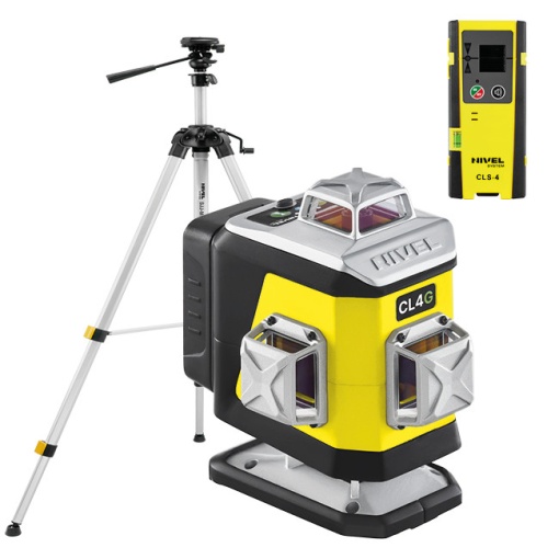 Nivela laser verde in cruce Nivel System CL4G Set cu trepied SJJM1EX receptor CLS4