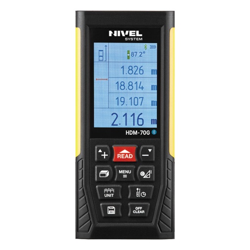 Telemetru cu laser verde NivelSystem HDM-70G
