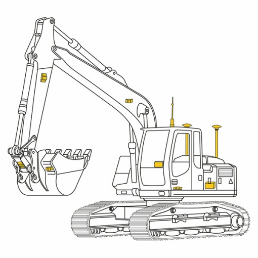 Sistem de ghidare pentru Excavator Topcon 3D GPS