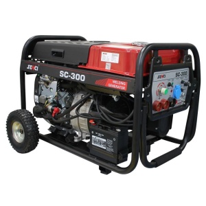 Generator de curent si sudura SENCI SC-300 putere maxima 3.5kW 230V curent sudura 300A - Img 1