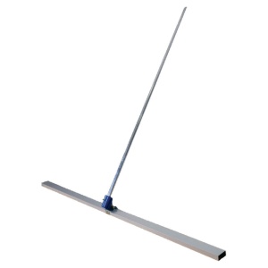 Bisonte Lipa manuala pentru finisat beton 3m, profil rectangular din aluminiu