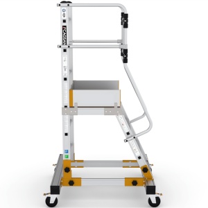 Bisonte Platforma mobila profesionala RD28 din aluminiu, H lucru 2,8m - Img 2