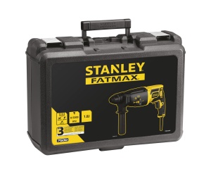 Ciocan rotopercutor Stanley FatMax SDS-Plus, 750 W, 1050 RPM, 26 mm, Geanta transport, Acesorii - Img 2