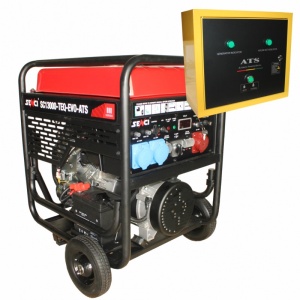 Generator de curent SENCI SC13000TEQ-EVO-ATS putere maxima 11 kW 230/400V ATS inclus - Img 1