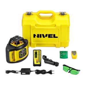 Nivela laser rotativa Nivel System NL520G Digital stadie LS24 trepied SJJ1 - Img 3