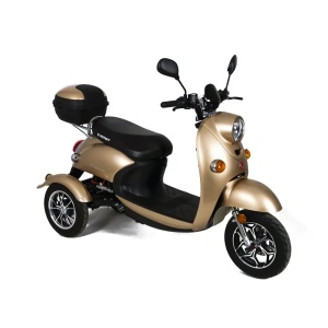 Triciclu Electric Rotakt Explorer Motor 1000W Viteză 25 km/h Autonomie 45 km Baterie plumb-acid 60V 20Ah Greutate maximă 251kg, Fără permis - Img 1